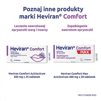 Heviran Comfort plastry na opryszczkę, 15 sztuk - obrazek 5 - Apteka internetowa Melissa