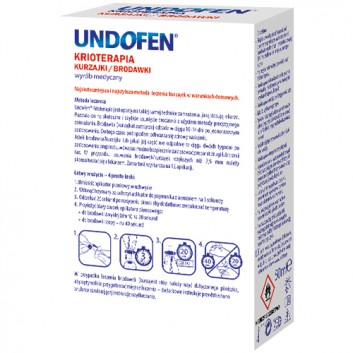 UNDOFEN KRIOTERAPIA Preparat do usuwania brodawek - 50 ml - obrazek 2 - Apteka internetowa Melissa