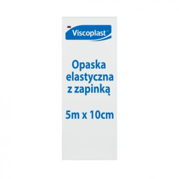 VISCOPLAST OPASKA ELASTYCZNA Z ZAPINKĄ 5 m x 10 cm - 1 szt. - obrazek 1 - Apteka internetowa Melissa