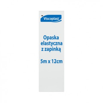 VISCOPLAST OPASKA ELASTYCZNA Z ZAPINKĄ 5 m x 12 cm - 1 szt.