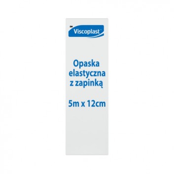 VISCOPLAST OPASKA ELASTYCZNA Z ZAPINKĄ 5 m x 12 cm - 1 szt. - obrazek 1 - Apteka internetowa Melissa