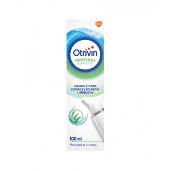 Otrivin Oddychaj Czysto Aerozol do nosa - 100 ml - obrazek 1 - Apteka internetowa Melissa