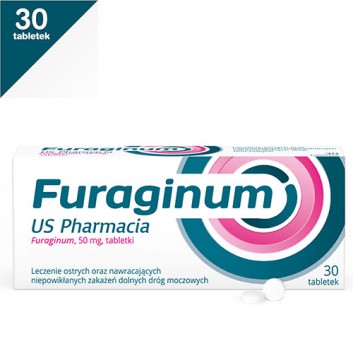 Furaginum Us Pharmacia, 30 tabetek - obrazek 3