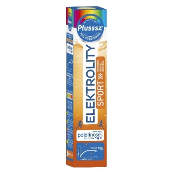 Plusssz Elektrolity Sport - 24 tabl. - cena, opinie, stosowanie - obrazek 1 - Apteka internetowa Melissa