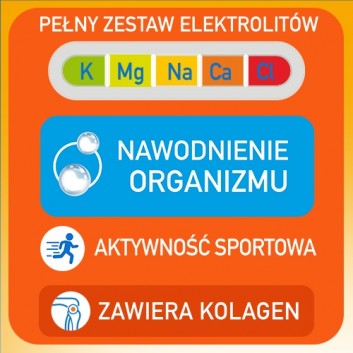 Plusssz Elektrolity Sport, tabletki musujące, 24 sztuki - obrazek 3