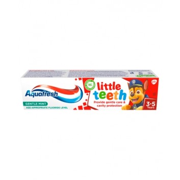 Aquafresh Little Teeth Psi Patrol Pasta do zębów dla dzieci w wieku 3-5 lat, 50 ml - obrazek 1 - Apteka internetowa Melissa