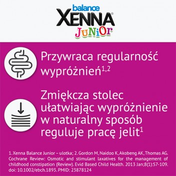 Xenna Balance Junior, proszek do sporządzania roztworu doustnego, saszetki, 30 sztuk - obrazek 2