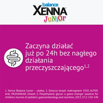 Xenna Balance Junior, 30 saszetek + XENNA JUNIOR kalendarz - obrazek 3 - Apteka internetowa Melissa