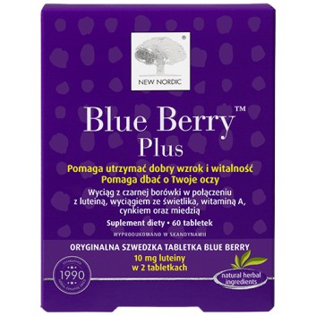 BLUE BERRY PLUS - 60 tabl.