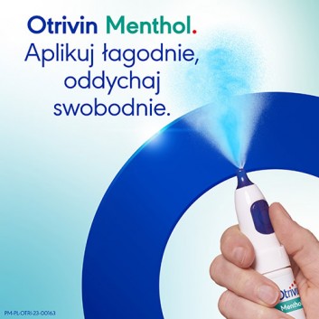 OTRIVIN MENTHOL Aerozol na katar, 10 ml - obrazek 3 - Apteka internetowa Melissa