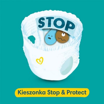 Pampers Pants Pieluchomajtki rozmiar 5, 12-17 kg, 48 sztuki - obrazek 5