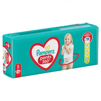 Pampers Pants Pieluchomajtki rozmiar 5, 12-17 kg, 48 sztuki - obrazek 7