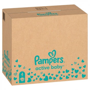 Pampers Active Baby 4 Maxi Pieluchy 9-14 kg, 180 sztuk - obrazek 7 - Apteka internetowa Melissa