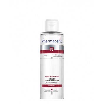 PHARMACERIS N PURI-MICELLAR Płyn micelarny do delikatnego oczyszczania i demakijażu twarzy i oczu, 200 ml