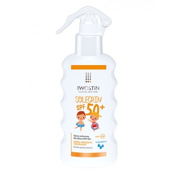 Iwostin Solecrin Spray ochronny dla dzieci SPF 50 - 175 ml - cena ,opinie, wskazania