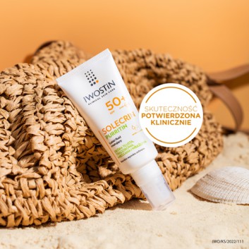 Iwostin Solecrin Purritin Lekki fluid matujący SPF 50 - 40 ml - cena, opinie, skład - obrazek 5
