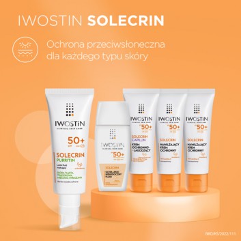 Iwostin Solecrin Purritin Lekki fluid matujący SPF 50 - 40 ml - cena, opinie, skład - obrazek 6