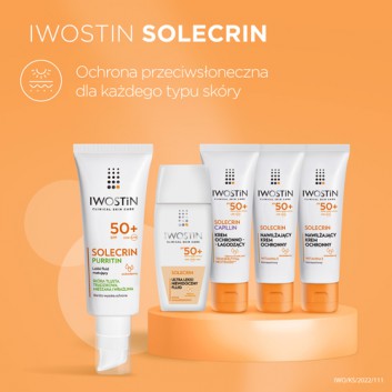 Iwostin Solecrin Purritin Lekki fluid matujący SPF 50 - 40 ml - cena, opinie, skład - obrazek 6 - Apteka internetowa Melissa