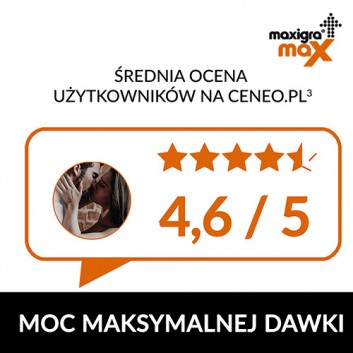 Maxigra Max 50 mg, 4 tabletki - obrazek 4 - Apteka internetowa Melissa