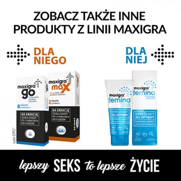 Maxigra Max 50 mg, 4 tabletki - obrazek 5 - Apteka internetowa Melissa