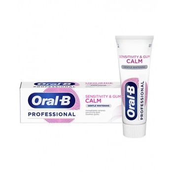 Oral-B Professional Sensitivity & Gum Calm Gentle Whitening Specjalistyczna pasta do zębów ukojenie i nadwrażliwość dziąseł, 75 ml  - obrazek 1 - Apteka internetowa Melissa