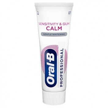 Oral-B Professional Sensitivity & Gum Calm Gentle Whitening Specjalistyczna pasta do zębów ukojenie i nadwrażliwość dziąseł, 75 ml  - obrazek 2 - Apteka internetowa Melissa