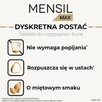 Mensil Max 50 mg - 2 tabletki - obrazek 5