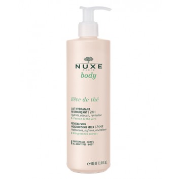 Nuxe Body Reve de The Rewitalizujące mleczko nawilżające, 400 ml, cena, opinie, skład - obrazek 1 - Apteka internetowa Melissa