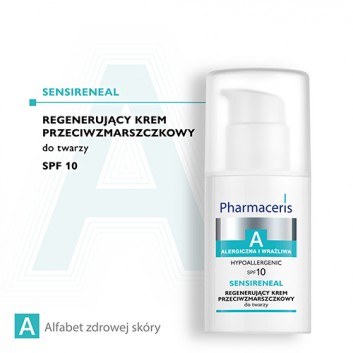 PHARMACERIS A SENSIRENEAL Regenerujący Krem Przeciwzmarszczkowy do twarzy - 30 ml + Pharmaceris H micelarny szampon kojąco-nawilżający, 100 ml - obrazek 2 - Apteka internetowa Melissa