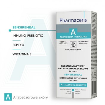 PHARMACERIS A SENSIRENEAL Regenerujący Krem Przeciwzmarszczkowy do twarzy - 30 ml - obrazek 3