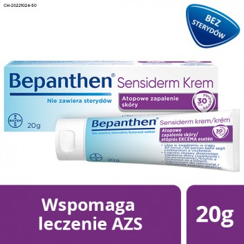 Bepanthen Sensiderm krem - 20 g - obrazek 1 - Apteka internetowa Melissa