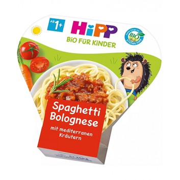 HiPP BIO od pokoleń, Spaghetti Bolognese, po 12. m-cu, 250 g, cena, opinie, składniki - obrazek 2 - Apteka internetowa Melissa