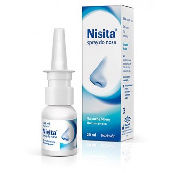 NISITA Spray do nosa - 20 ml  - obrazek 1 - Apteka internetowa Melissa