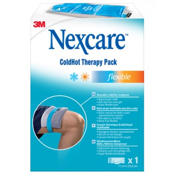 Nexcare ColdHot Therapy Pack Flexible Zimno-Ciepły okład wielokrotnego użytku 11 cm x 23,5 cm, 1 sztuka + Nexcare ColdHot spray chłodzący - 150 ml - obrazek 1 - Apteka internetowa Melissa