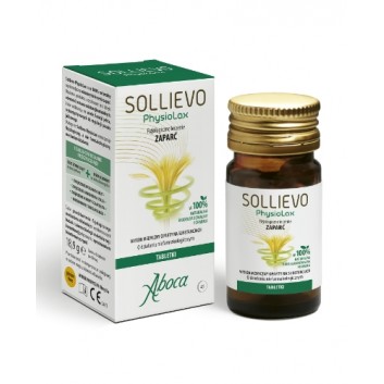 Sollievo PhysioLax, fizjologiczne leczenie zaparć, tabletki, 45 sztuk
