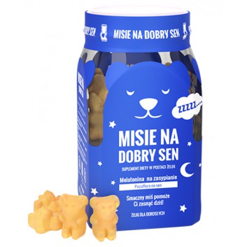 Noble Health Misie na dobry sen - 300 g - cena, opinie, dawkowanie - obrazek 1 - Apteka internetowa Melissa