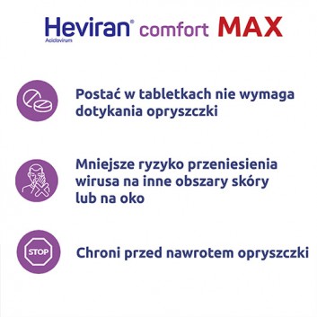 Heviran Comfort Max 400 mg, 30 tabletek - obrazek 3 - Apteka internetowa Melissa