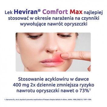Heviran Comfort Max 400 mg, 30 tabletek - obrazek 4 - Apteka internetowa Melissa