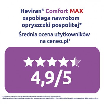 Heviran Comfort Max 400 mg, 30 tabletek - obrazek 5 - Apteka internetowa Melissa