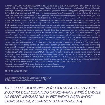 Olfen Max Żel, 50 g - obrazek 5