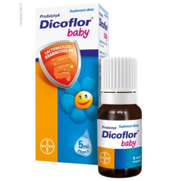 Dicoflor baby Probiotyk, 5 ml - obrazek 1 - Apteka internetowa Melissa