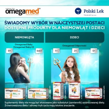 Omegamed Baby DHA, od urodzenia, kapsułki twist-off, 30 sztuk - obrazek 6