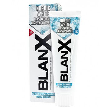 Blanx Nordic White Wybielająca pasta do zębów, 75 ml - obrazek 1 - Apteka internetowa Melissa