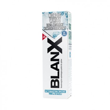 Blanx Nordic White Wybielająca pasta do zębów, 75 ml - obrazek 3 - Apteka internetowa Melissa