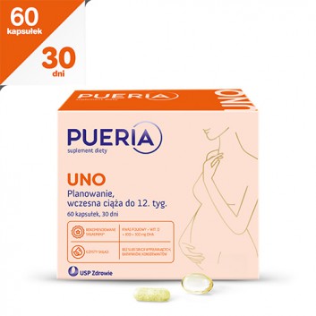 Pueria Uno, 60 kaps., cena, opinie, składniki - obrazek 1 - Apteka internetowa Melissa