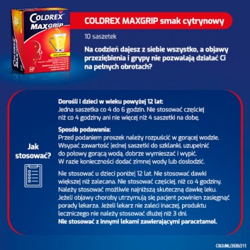 COLDREX MAXGRIP C - 24 tabl. - obrazek 4 - Apteka internetowa Melissa