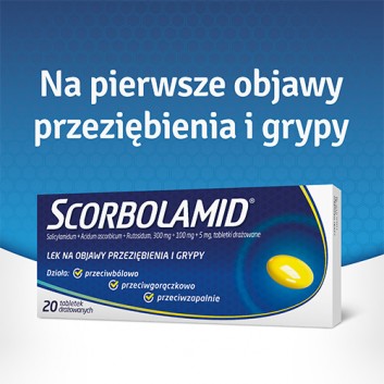 SCORBOLAMID, 20 tabletek - obrazek 3