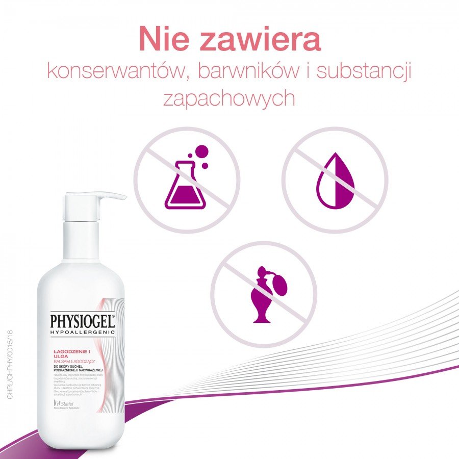 PHYSIOGEL Balsam łagodzący do ciała - 400 ml Do skóry wrażliwej - cena, opinie, właściwości - obrazek 4