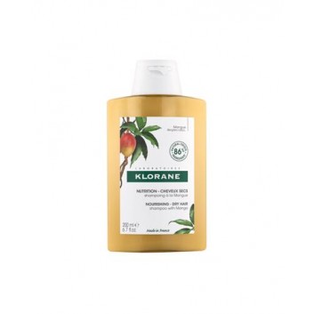 Klorane Odżywienie - Włosy suche szampon z mango - 200 ml - cena, opinie, stosowanie - obrazek 1 - Apteka internetowa Melissa