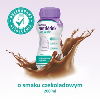 NUTRIDRINK SKIN REPAIR Czekolada, dawny Cubitan, 4 x 200 ml  - obrazek 4